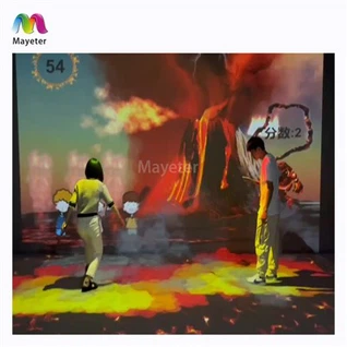 Trò chơi chiếu sàn/tường thực tế tăng cường tương tác ba chiều trong phòng chìm đắm 3D